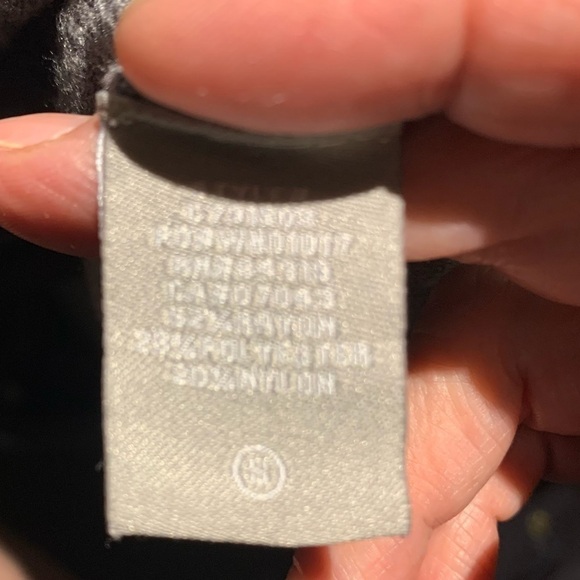 cyrus Grey Comfy Cozy Oversize Knit Sweater Bat's Wings Sleeves Cowlneck Sz S - Picture 11 of 11